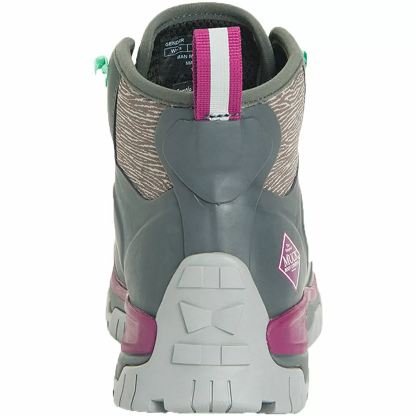 Muck Women's Apex Lace Up Grey 4 Muck Women's Apex Lace Up Grey - Image 4