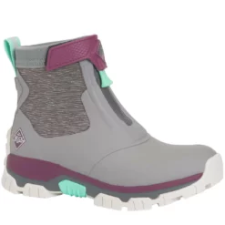Muck Women's Apex Mid Zip Grey
