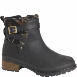Muck Women's Waterproof Liberty Ankle Zip Black