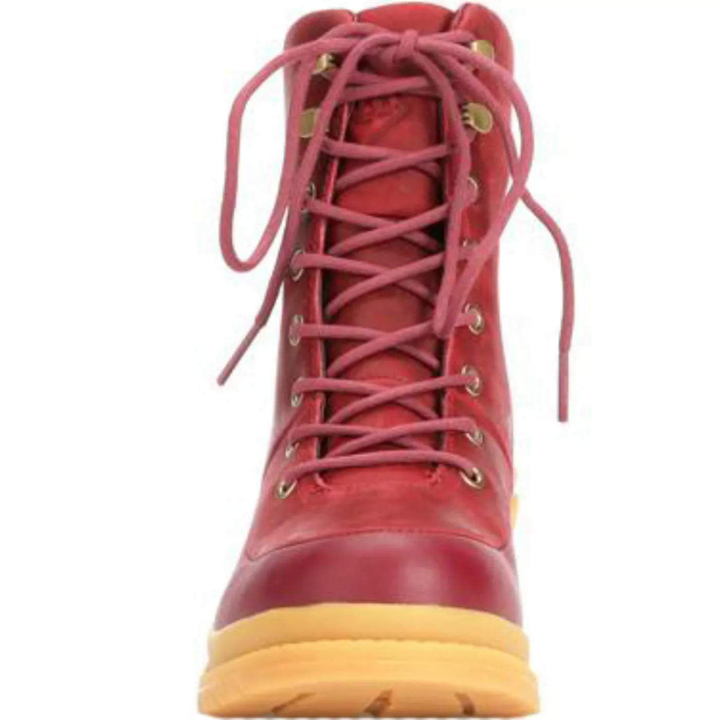 Muck Women's Liberty Wedge Boot Red 3 Muck Women's Liberty Wedge Boot Red - Image 3