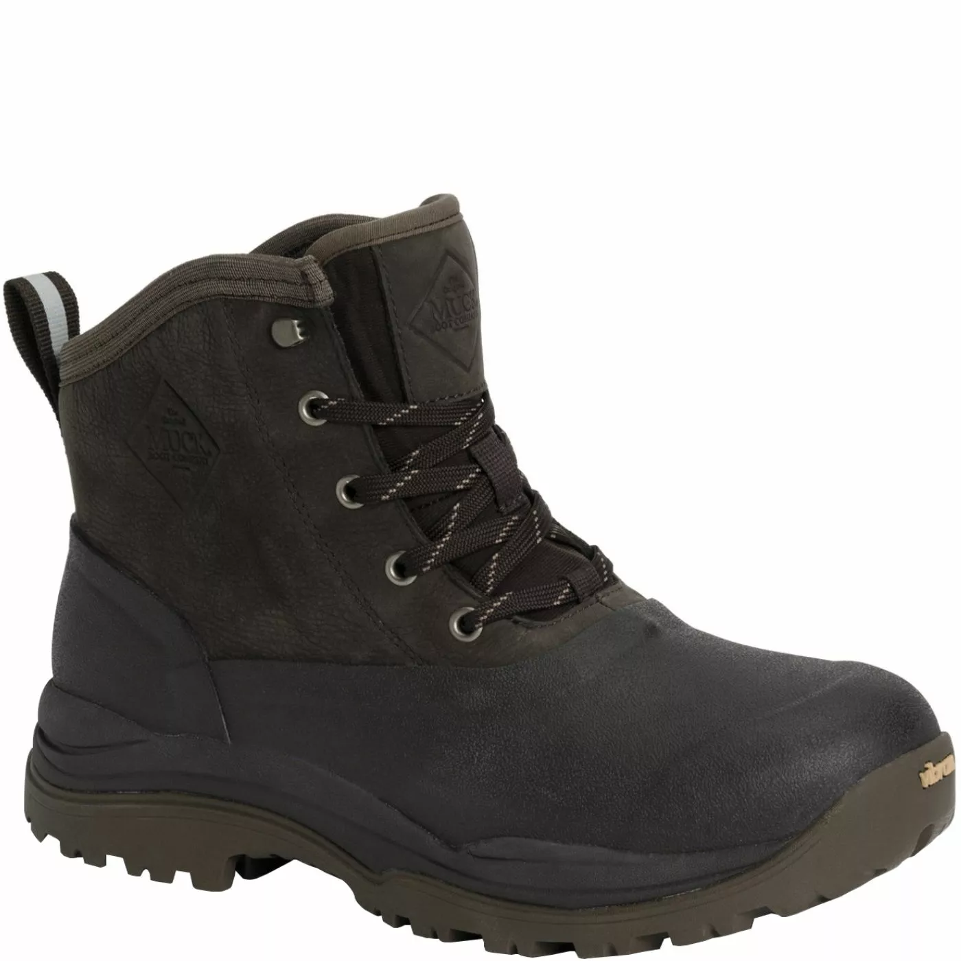 Muck Men's Arctic Outpost Leather Lace-Up Ankle Boots Brown 1 Muck Men's Arctic Outpost Leather Lace-Up Ankle Boots Brown