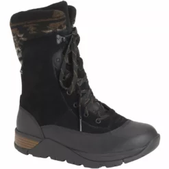 Muck Women's Apres Lace Leather Camo