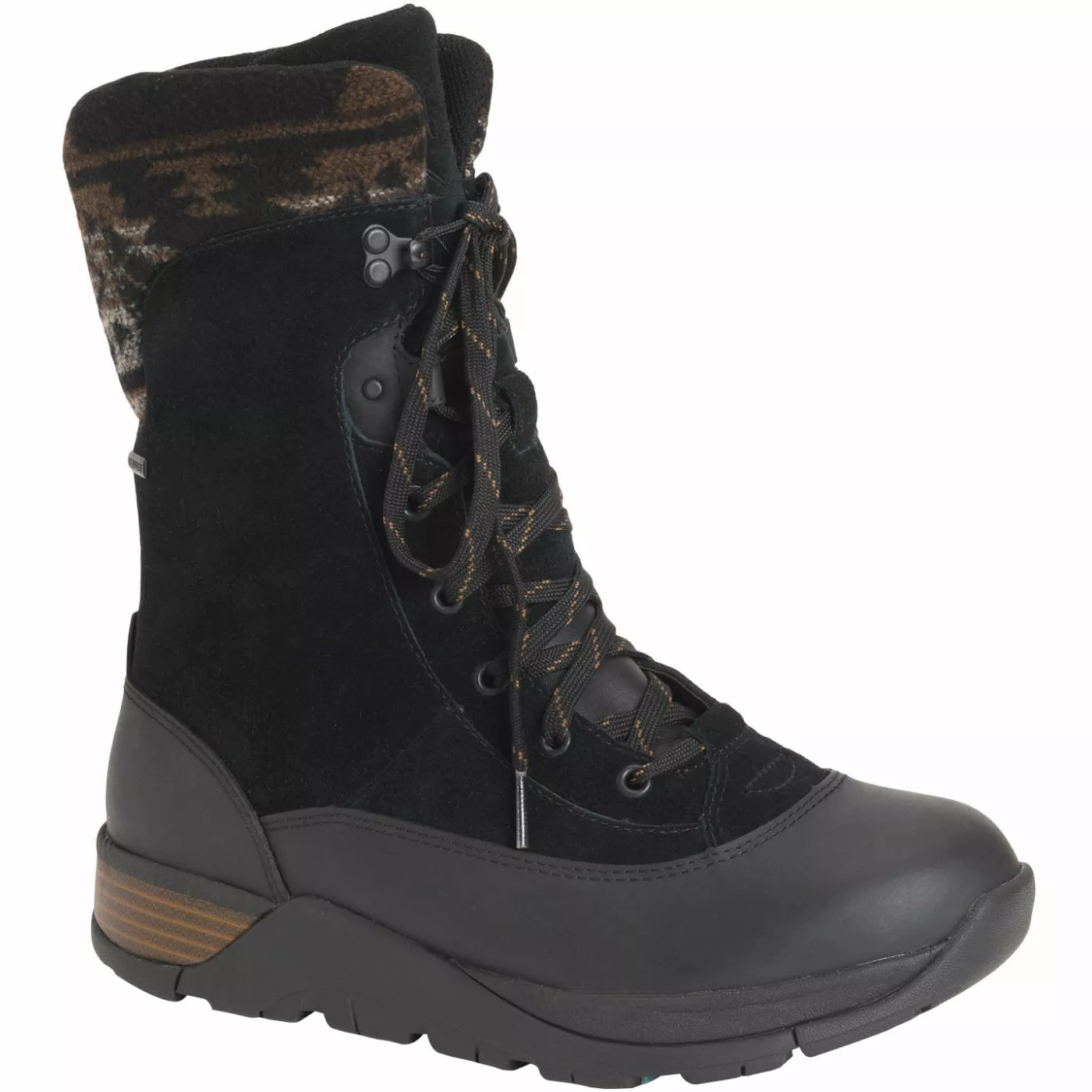 Muck Women's Apres Lace Leather Camo 1 Muck Women's Apres Lace Leather Camo